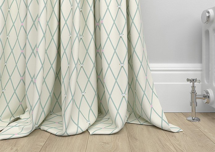 Puddle Down, Trellis Egg - Made to Measure Curtains - Image 6